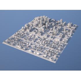 3D Karton City 2 model